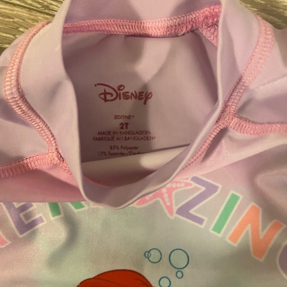 Disney The Little Mermaid rash guard shirt - Picture 2 of 3